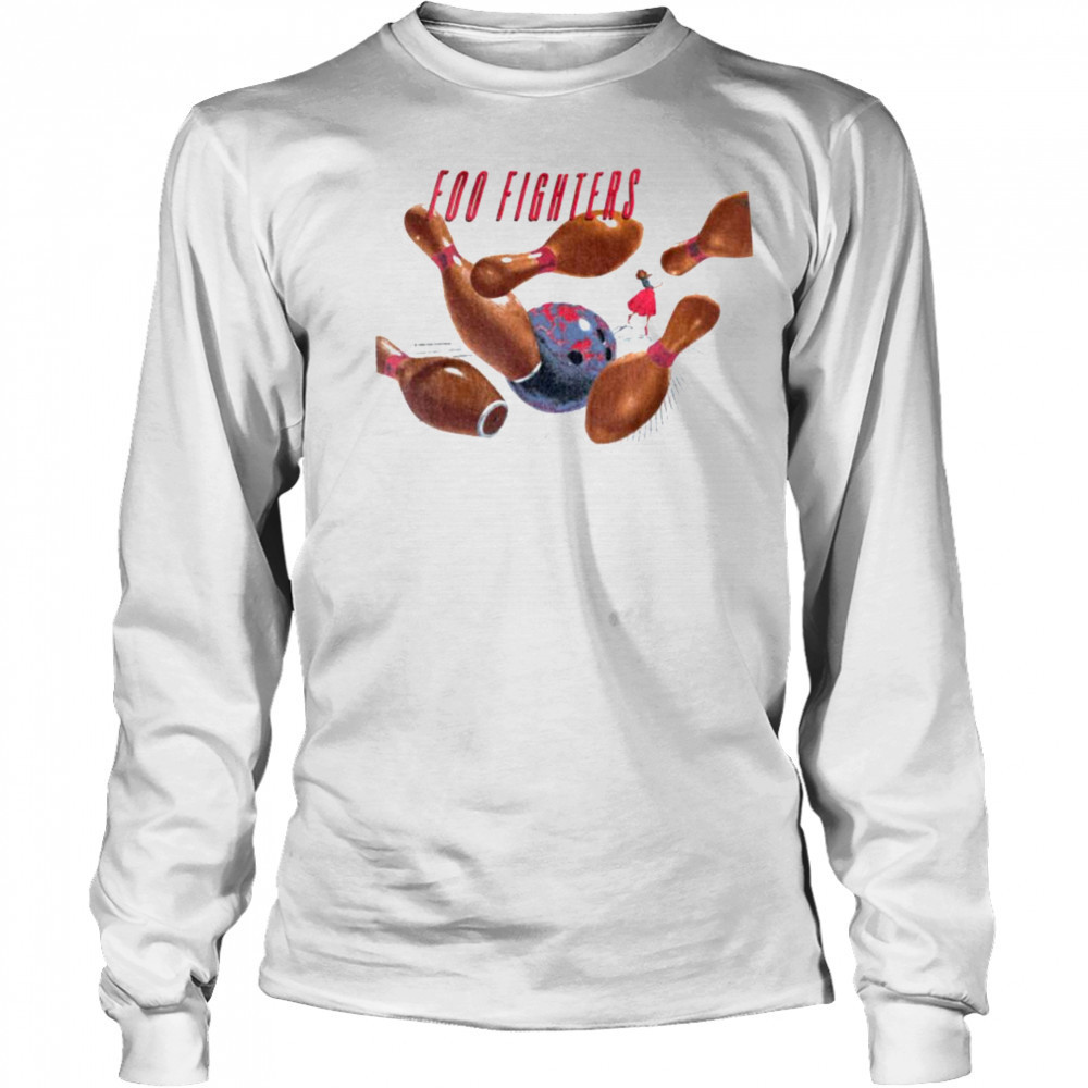 Foo Fighters Big Me Album Cover T Shirt Long Sleeved