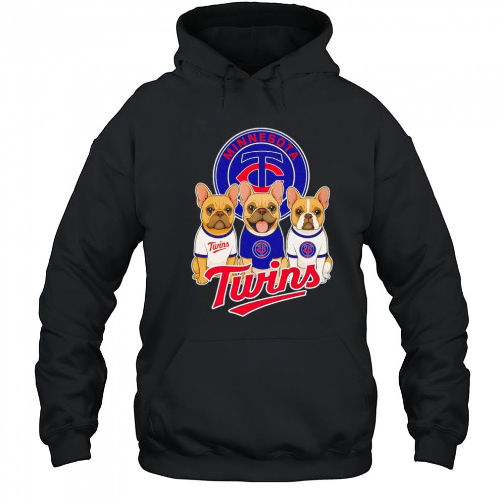 French Bulldog Minnesota Twins shirt Hoodie