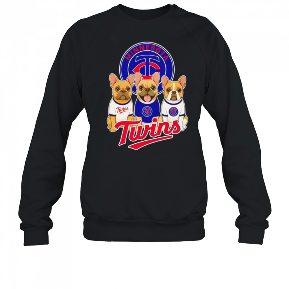 French Bulldog Minnesota Twins shirt Sweatshirt