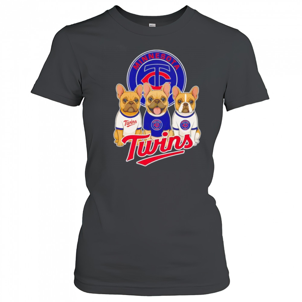 French Bulldog Minnesota Twins shirt Women's T-shirt