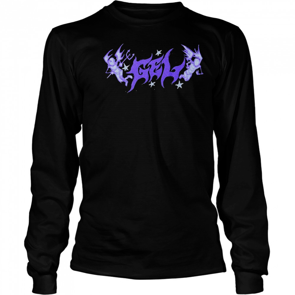Gel Devil And Angel T-shirt Long Sleeved