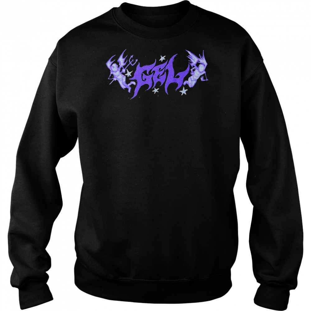 Gel Devil And Angel T-shirt Hoodie
