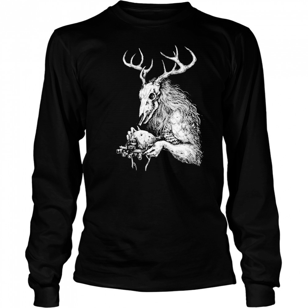 Gøøn Släyèr Threat Llama T-shirt Long Sleeved