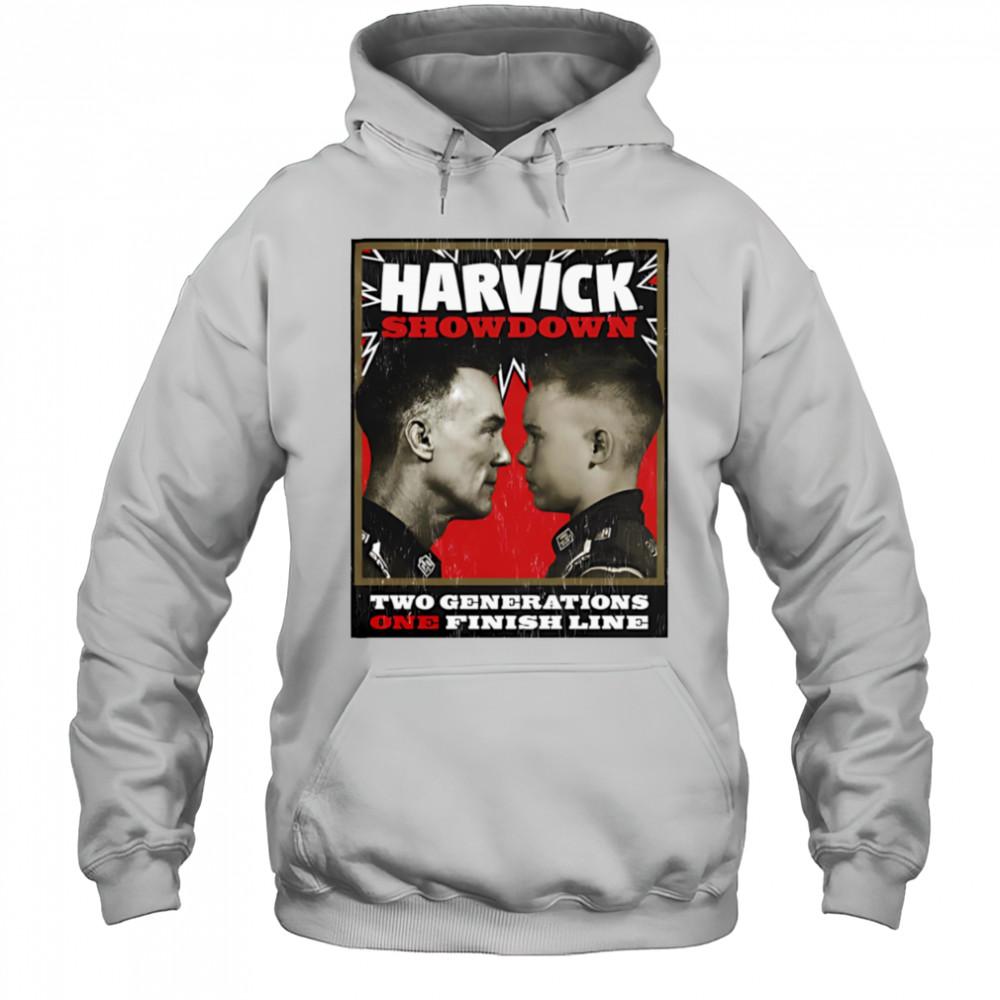 Harvick showdown two generations one finish line shirt Hoodie