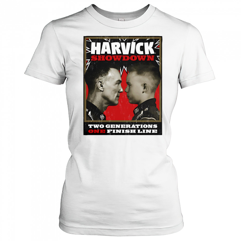 Harvick showdown two generations one finish line shirt Women's T-shirt