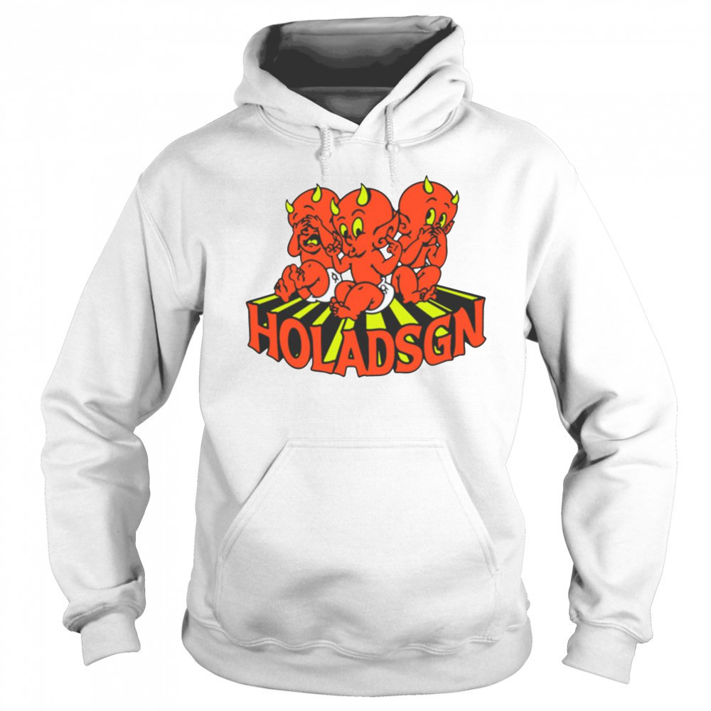 HOLADSGN Three Devils Graphic T Shirt Sweatshirt