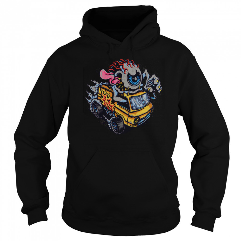 Hot Rod Eyeball Monster T Shirt Sweatshirt