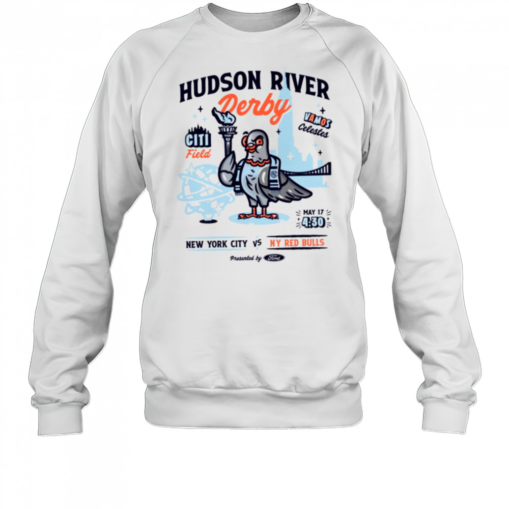 Hudson River Derby NYC Football Match T Shirt Sweatshirt