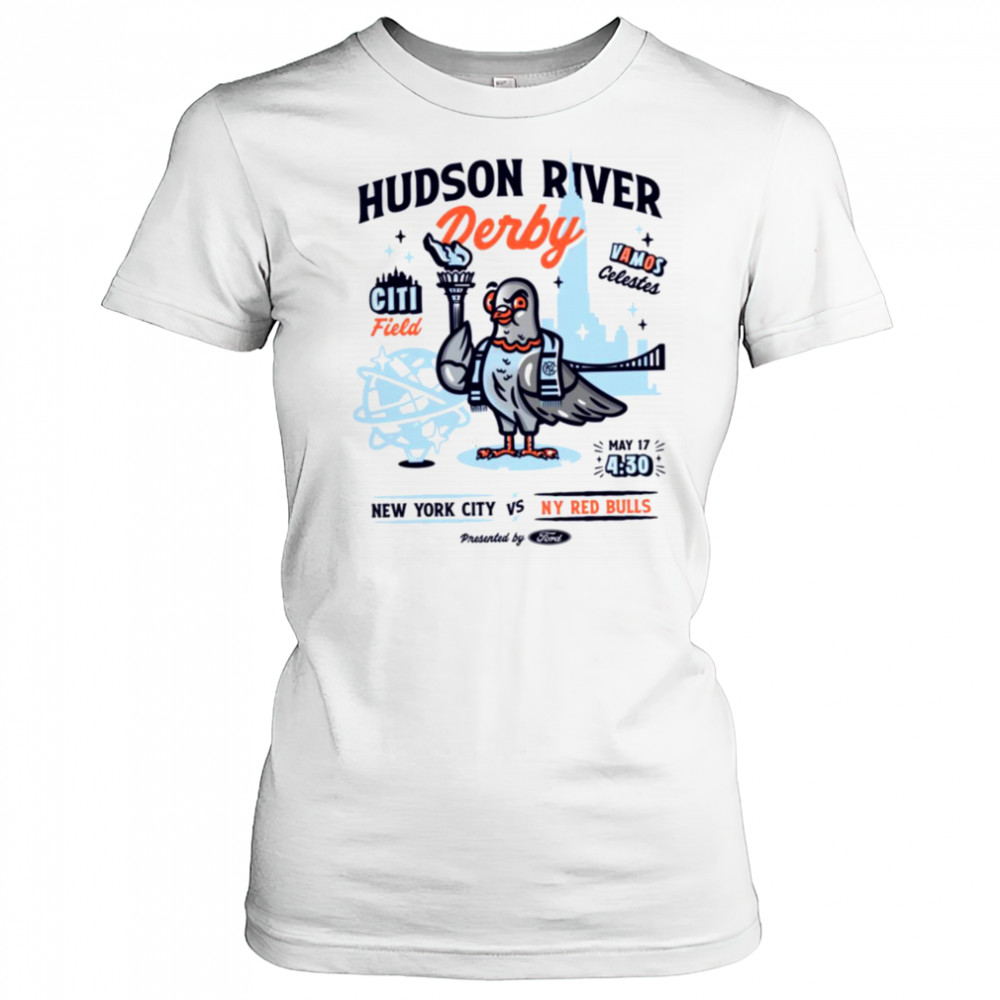 Hudson River Derby NYC Football Match T Shirt Women's T-shirt
