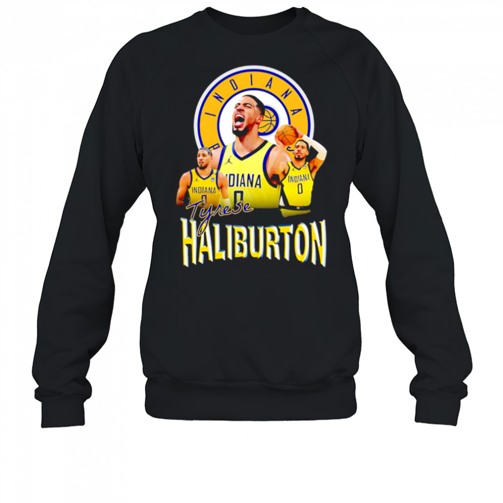 Indiana Pacers Tyrese Haliburton scream Bootleg Vintage shirt Sweatshirt