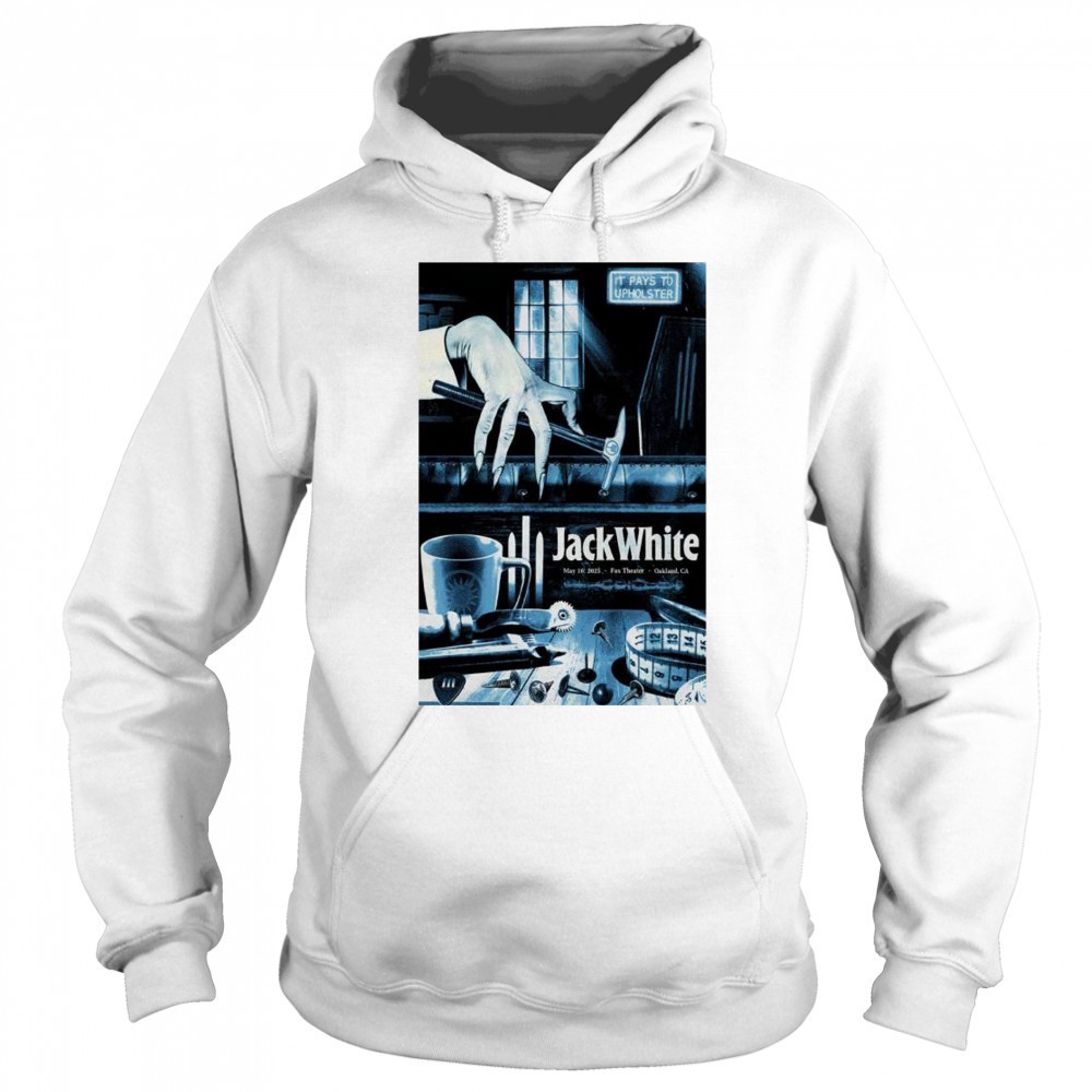 Jack White At Fox Theater In Oakland CA On May 16 2025 Concert t-shirt Sweatshirt