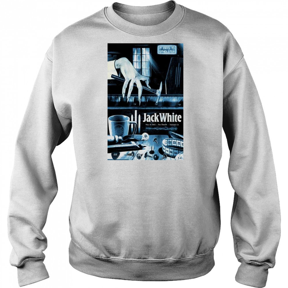Jack White At Fox Theater In Oakland CA On May 16 2025 Concert t-shirt Hoodie