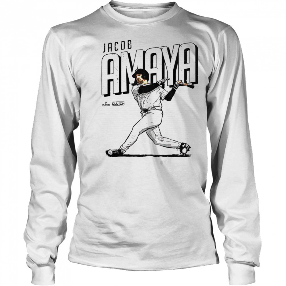 Jacob Amaya CWS MLBPA T-Shirt Long Sleeved