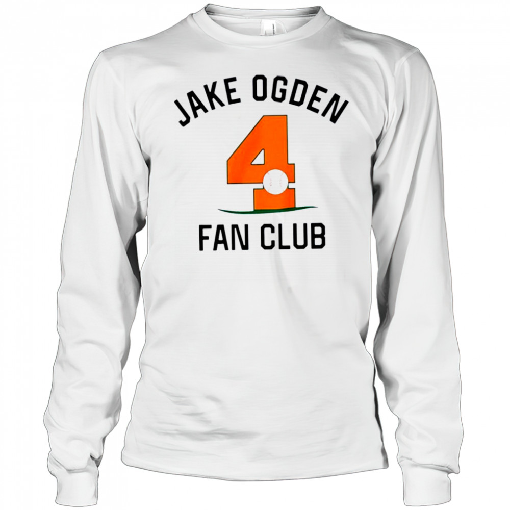 Jake Ogden Fan Club T Shirts Long Sleeved
