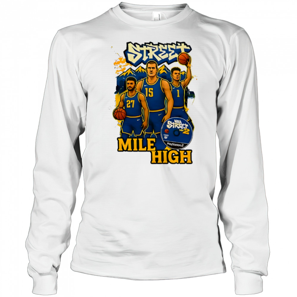 Jamal Murray Denver Nuggets Nba Basketball Mile High shirt Long Sleeved