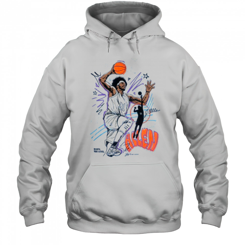 Jarrett Allen Sketch T Shirt Hoodie