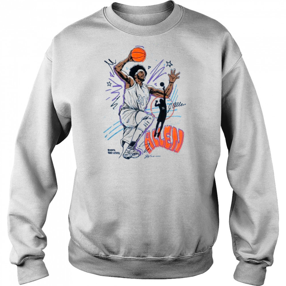 Jarrett Allen Sketch T Shirt Hoodie