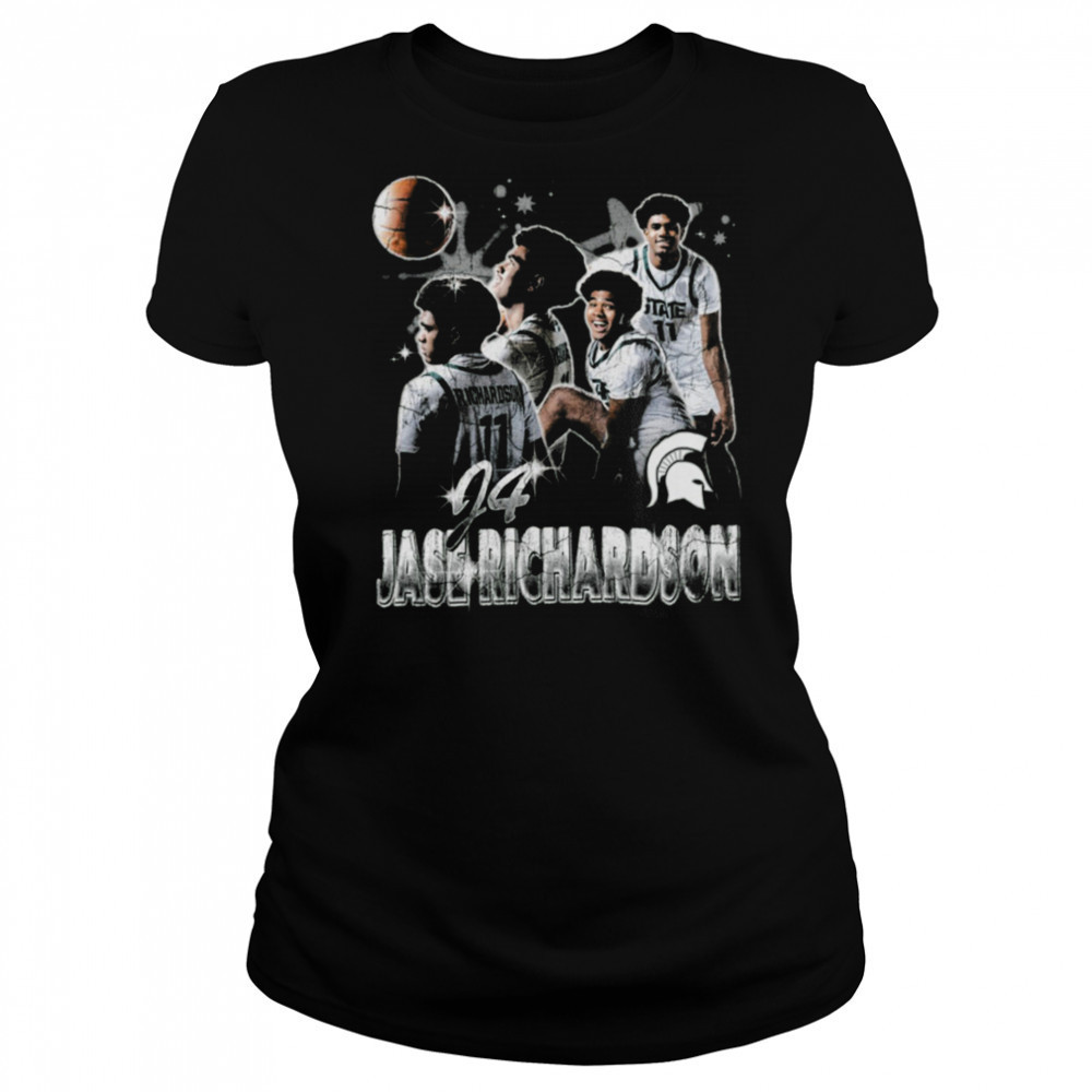 Jase Richardson #04 Michigan State Spartans Basketball T Shirt Women's T-shirt
