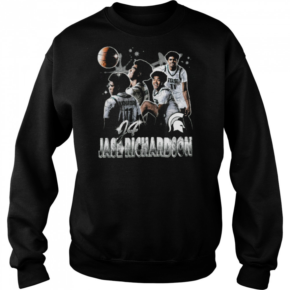 Jase Richardson #04 Michigan State Spartans Basketball T Shirt Hoodie