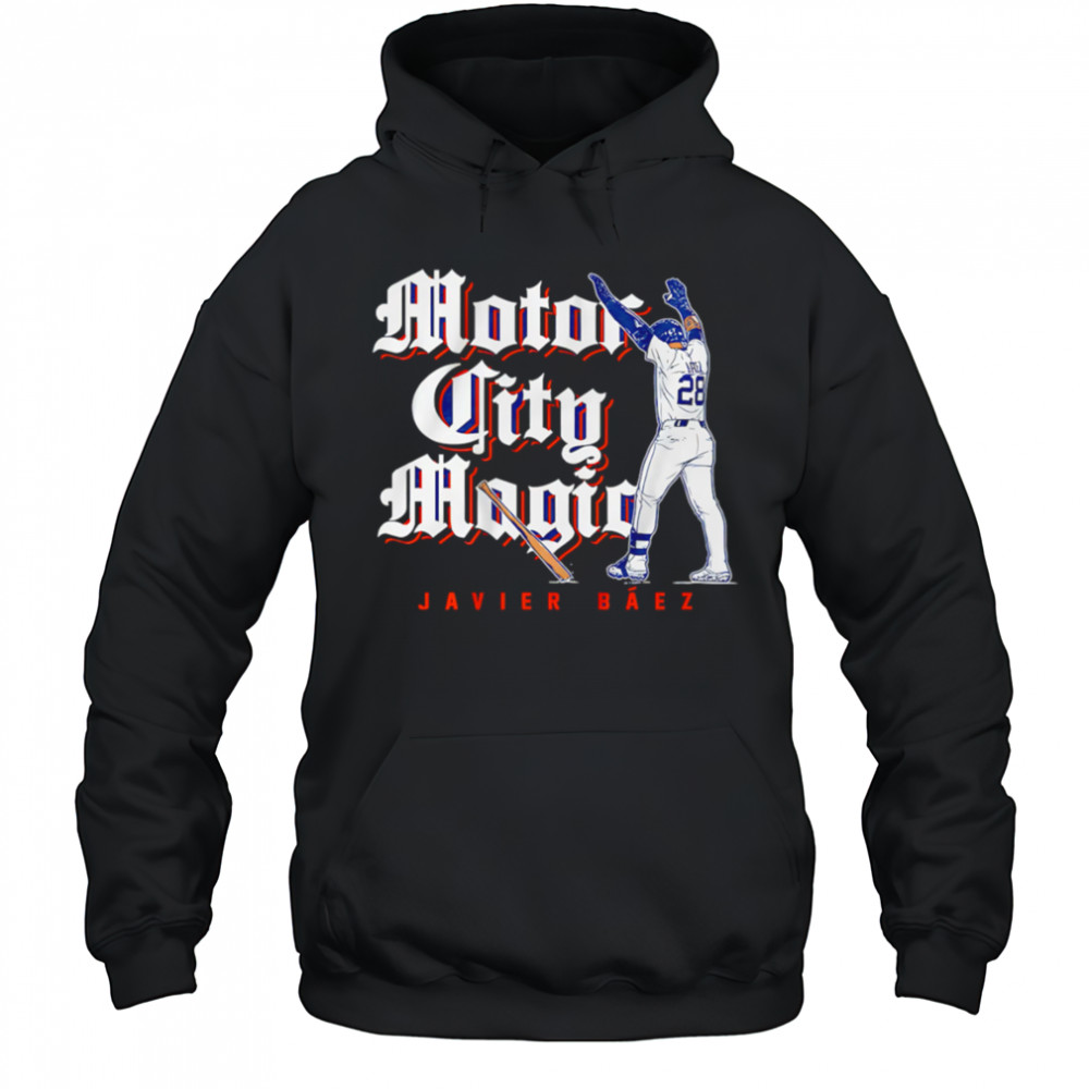 javier Baez Motor City Magic baseball shirt Hoodie