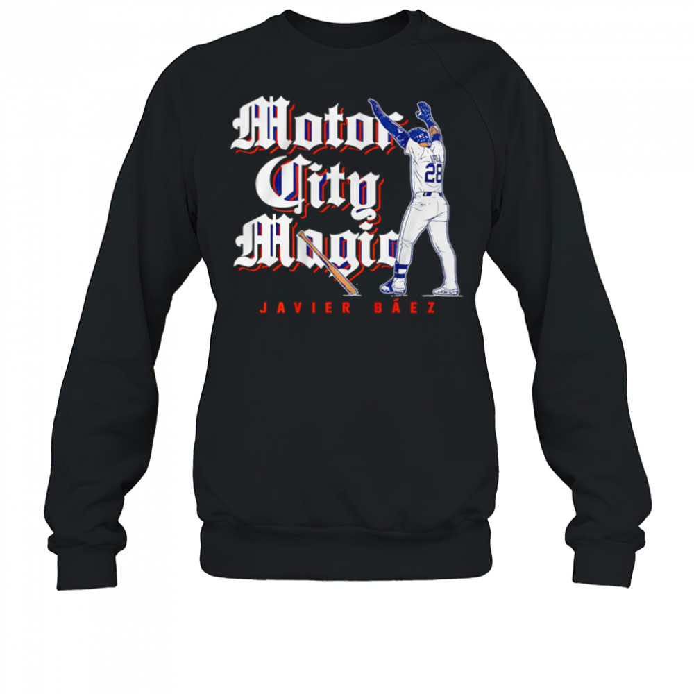 javier Baez Motor City Magic baseball shirt Sweatshirt