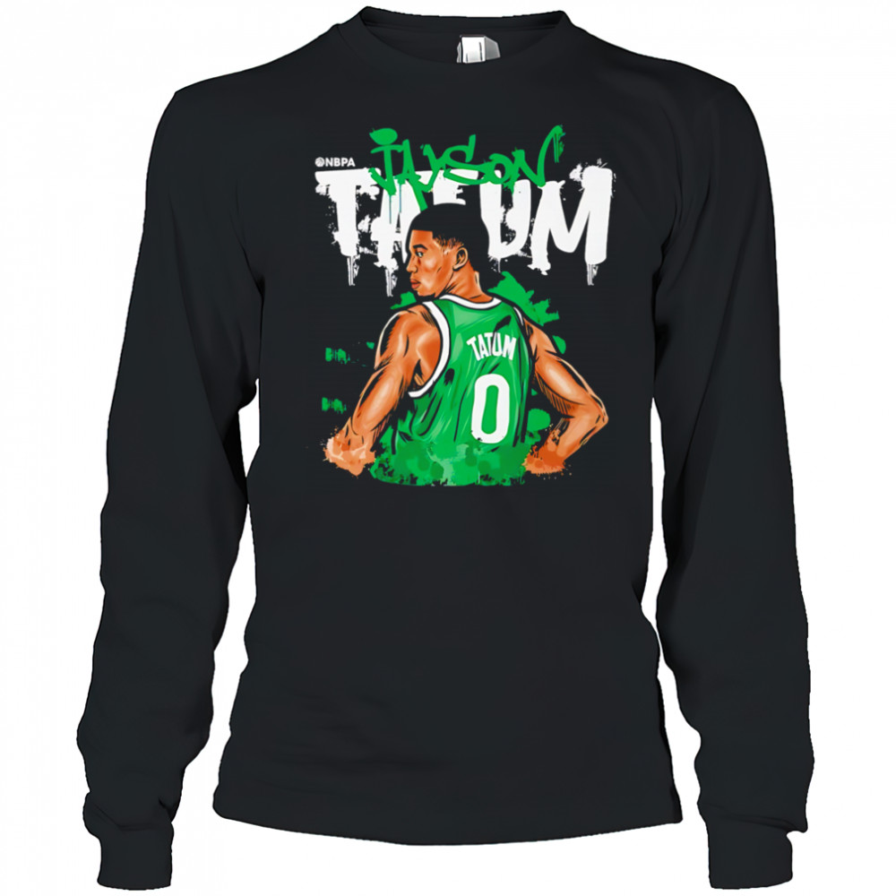 Jayson Tatum Pose G Boston Celtics shirt Long Sleeved