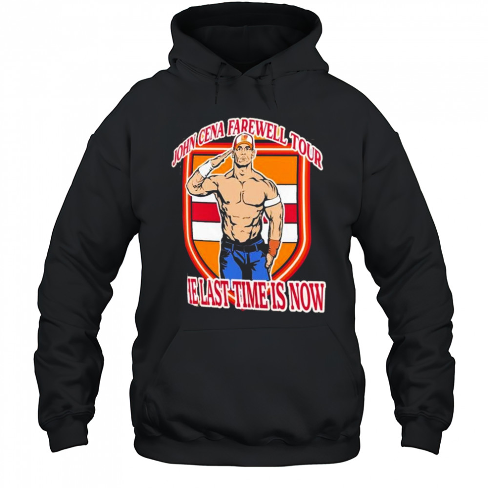 John Cena Farewell Tour 2025 Tampa The Last Time Is Now WWE t-shirt Hoodie