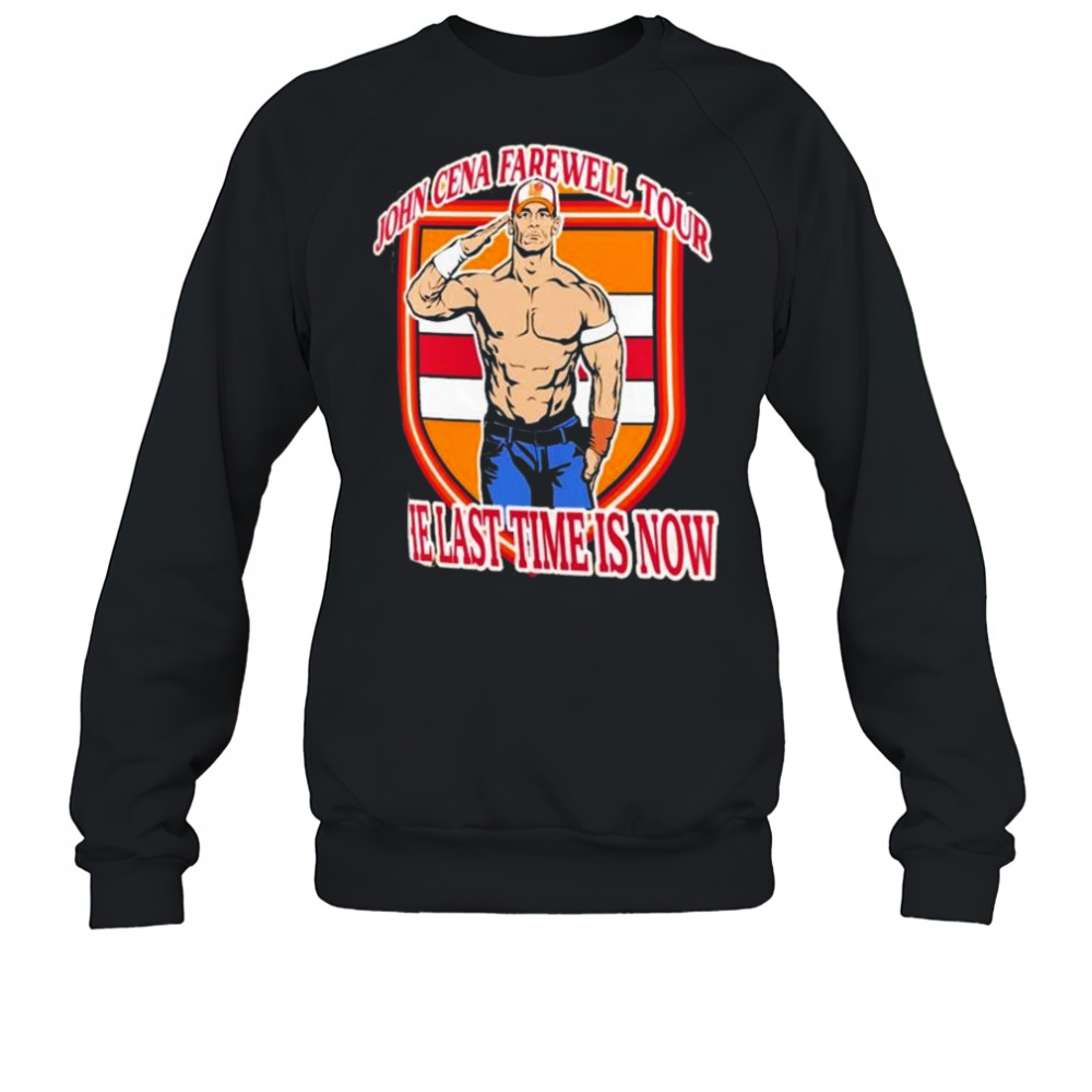 John Cena Farewell Tour 2025 Tampa The Last Time Is Now WWE t-shirt Sweatshirt