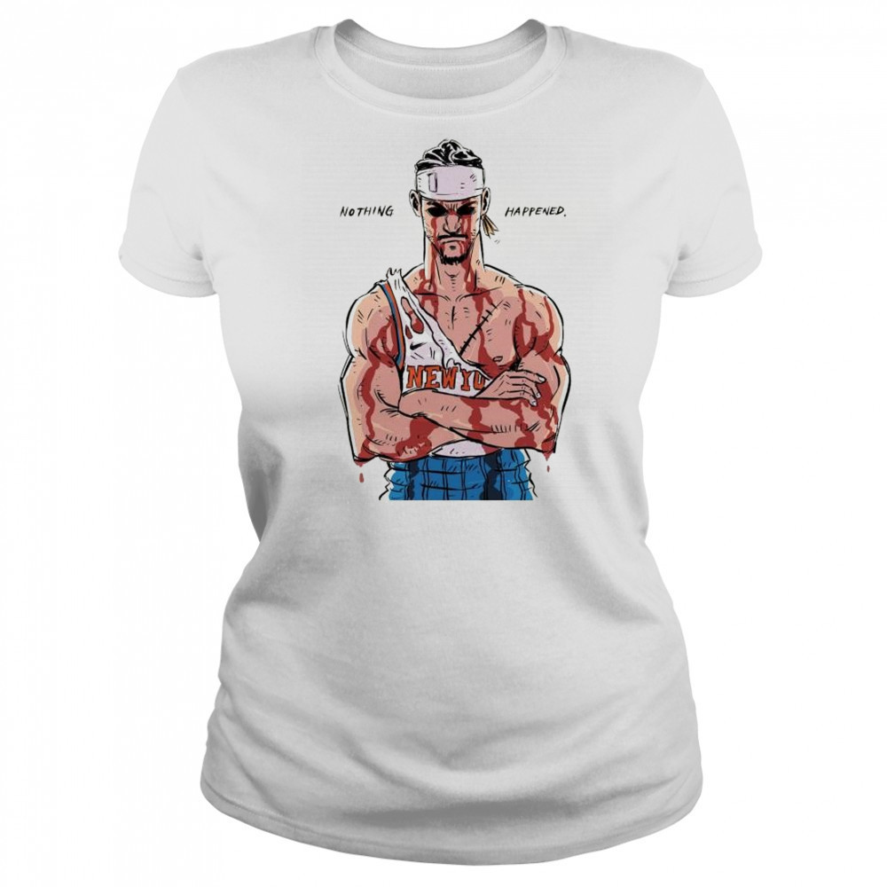 Josh Hart – Zoro New York Knicks Basketball Nothing happened t-shirt Women's T-shirt