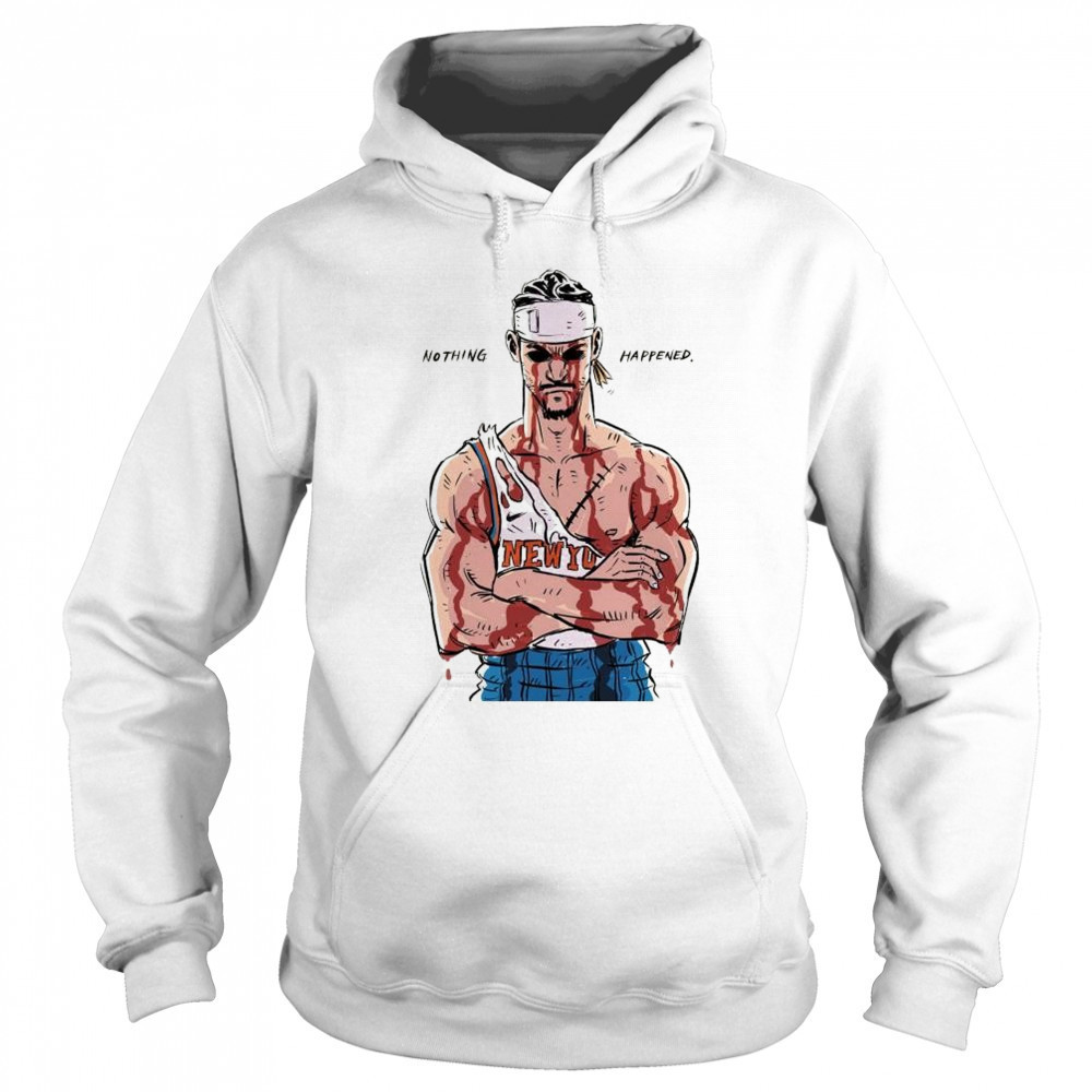 Josh Hart – Zoro New York Knicks Basketball Nothing happened t-shirt Sweatshirt