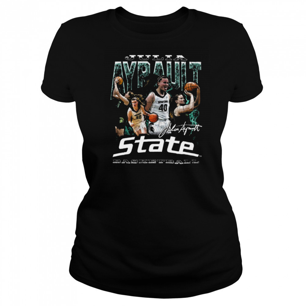 Julia Ayrault Fan Apparel College Basketball Graphic Shirt Women's T-shirt