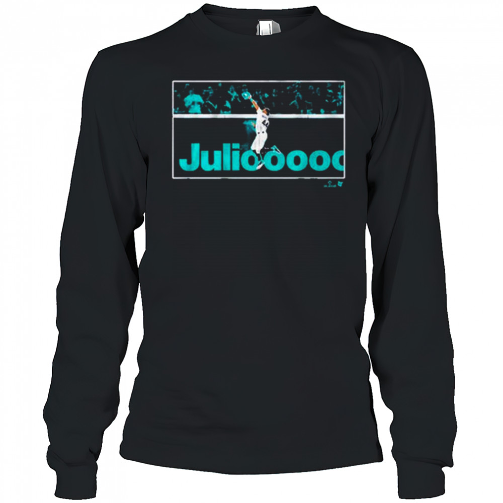 Julio Rodriguez Juliooooo Robbery MLB Seattle Mariners t-shirt Long Sleeved