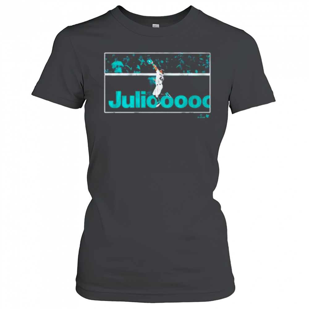Julio Rodriguez Juliooooo Robbery MLB Seattle Mariners t-shirt Women's T-shirt