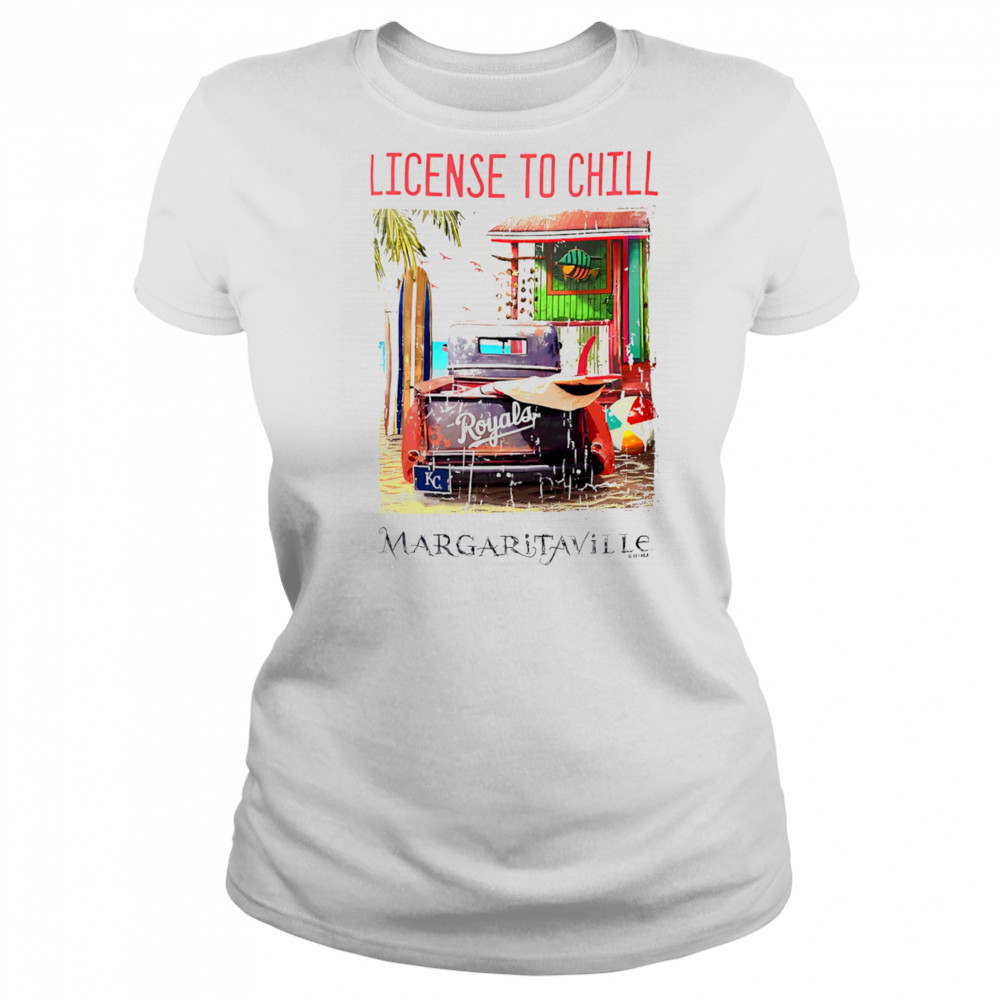 Kansas City Royals Margaritaville License to Chill shirt Women's T-shirt
