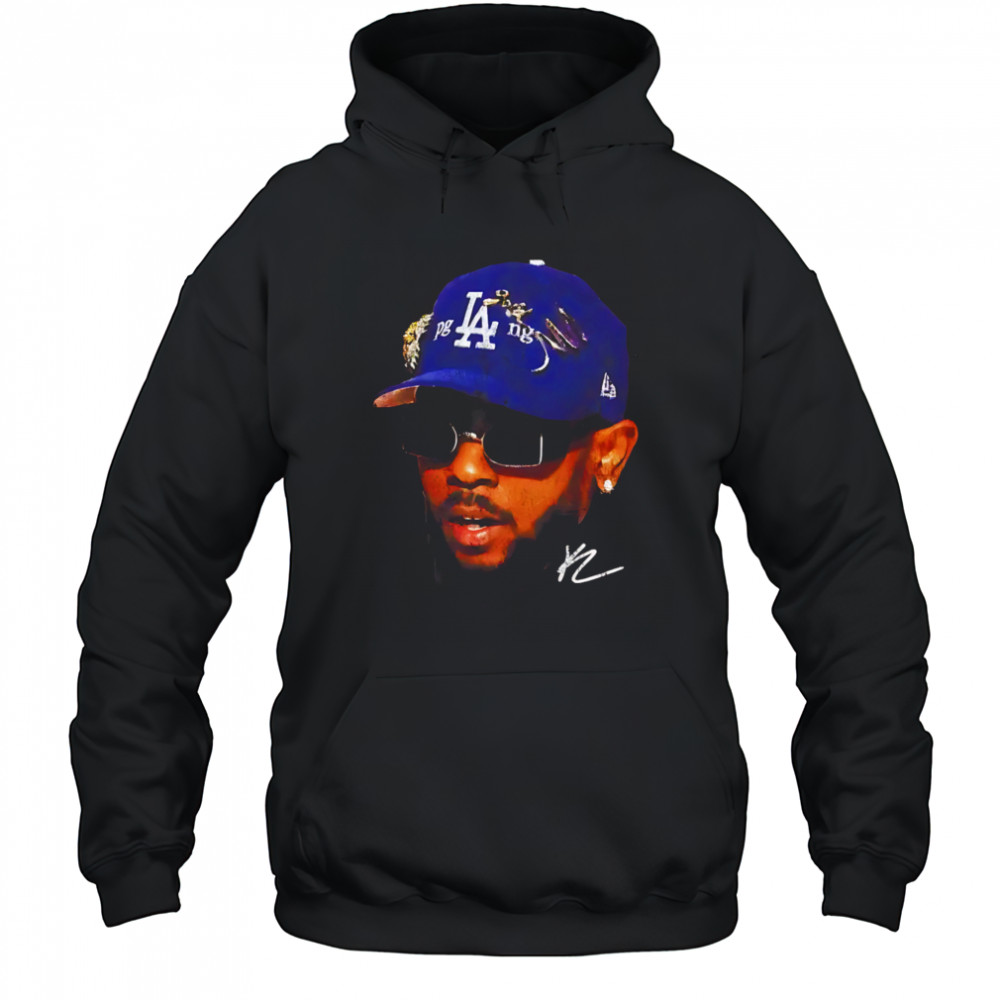 Kendrick Lamar Big head hat LA shirt Hoodie