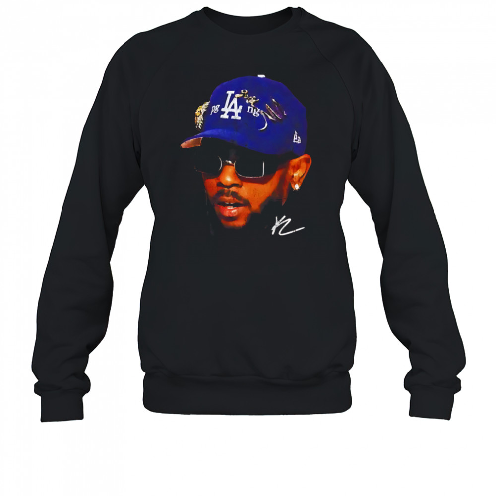 Kendrick Lamar Big head hat LA shirt Sweatshirt