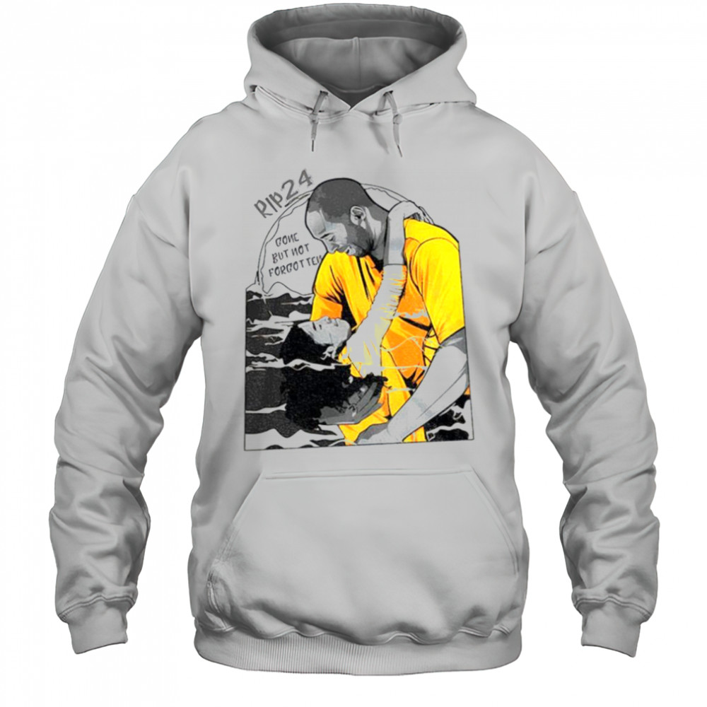 Kobe Bryant and Gianna Rip 24 gone but not forgotten shirt Hoodie