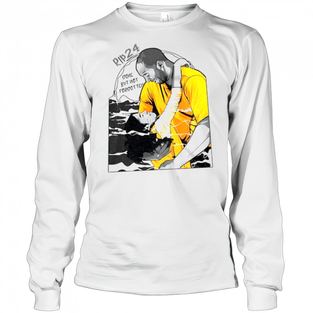 Kobe Bryant and Gianna Rip 24 gone but not forgotten shirt Long Sleeved
