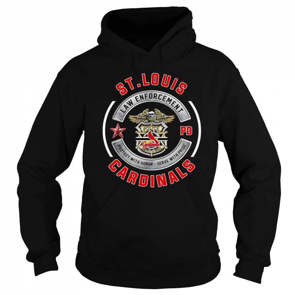 Law Enforcement PD St Louis Cardinals shirt Sweatshirt