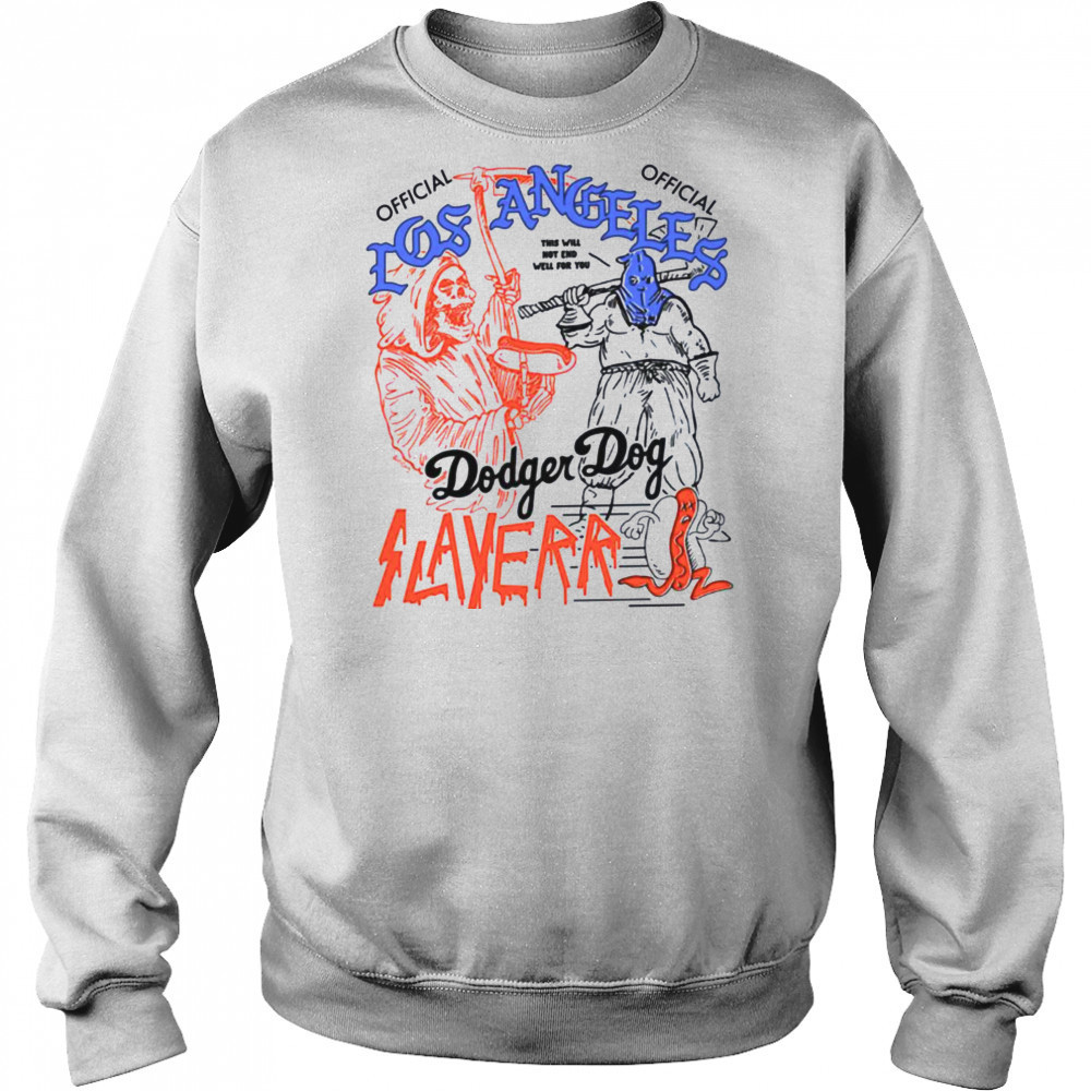 Los Angeles Dodger Dog Flavour T-shirt Hoodie