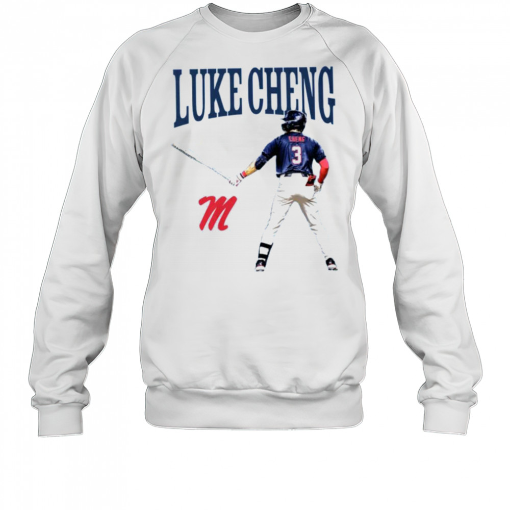 Luke Cheng Ole Miss Baseball T Shirt Sweatshirt