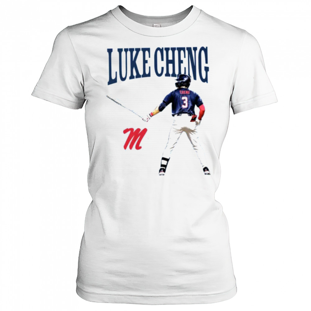 Luke Cheng Ole Miss Baseball T Shirt Women's T-shirt