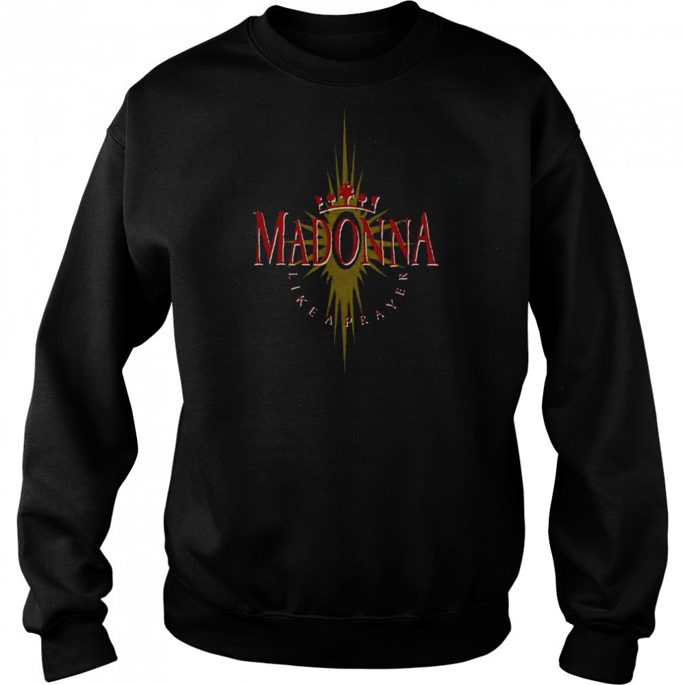 Madonna Like a Prayer Album Cover T Shirt Hoodie