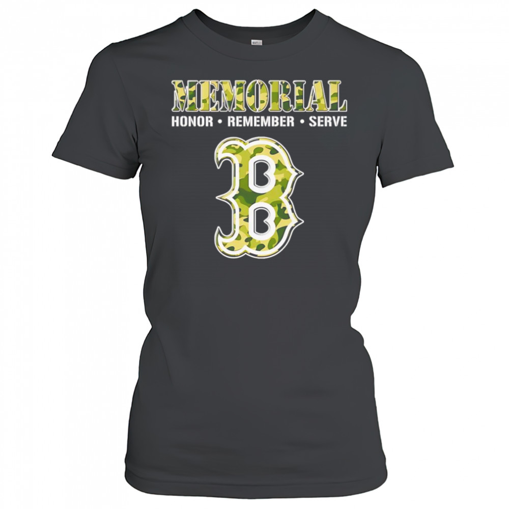 Memorial honor remember serve Boston Red Sox shirt Women's T-shirt