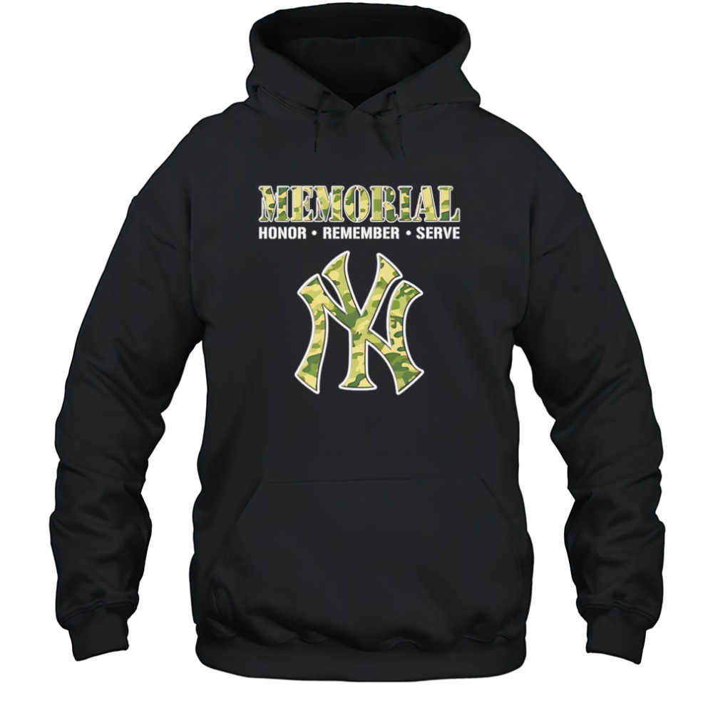 Memorial honor remember serve New York Yankees shirt Hoodie
