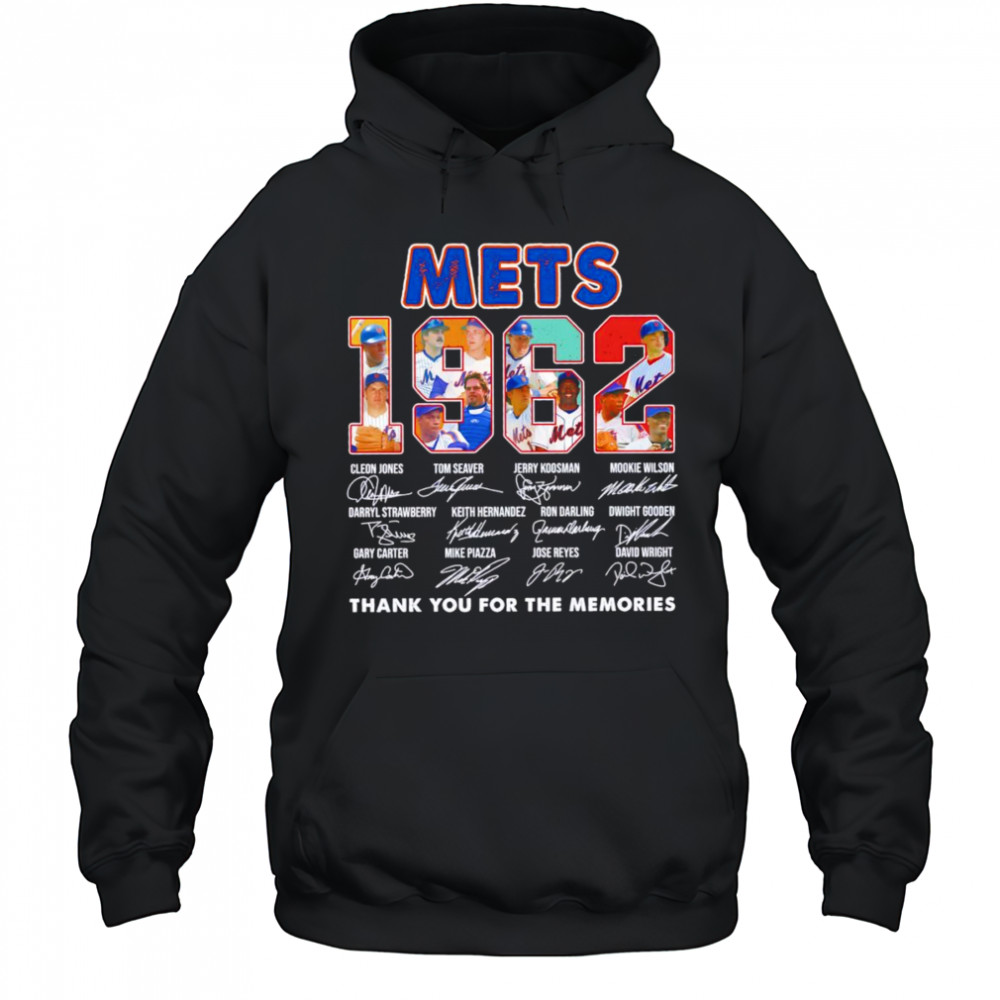 Mets 1962 thank you for the memories shirt Hoodie