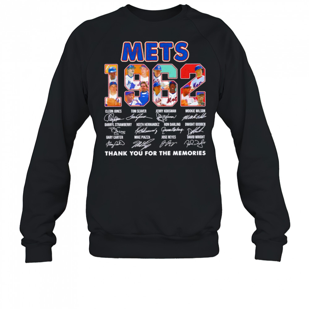 Mets 1962 thank you for the memories shirt Sweatshirt