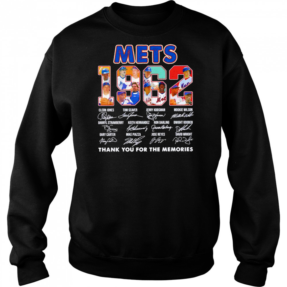 Mets 1962 thank you for the memories shirt Hoodie
