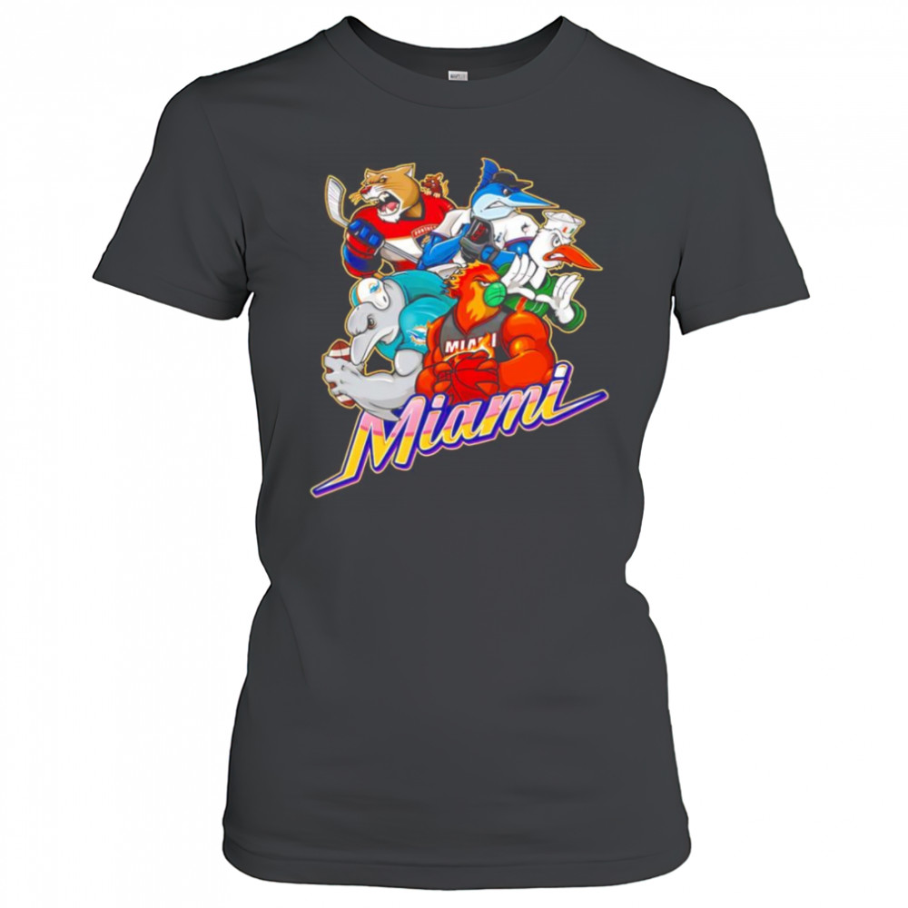 Miami sports mascot shirt Women's T-shirt