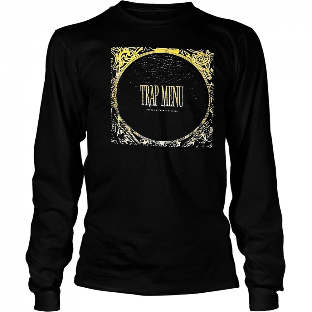 Mikina Trap Menu Cover T-shirt Long Sleeved